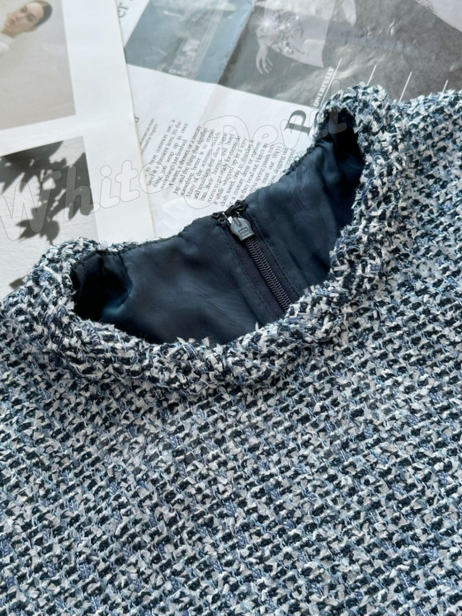 하얀악마 발렌티노 텍스처 트위드 데님 쇼트 드레스 (10).jpg