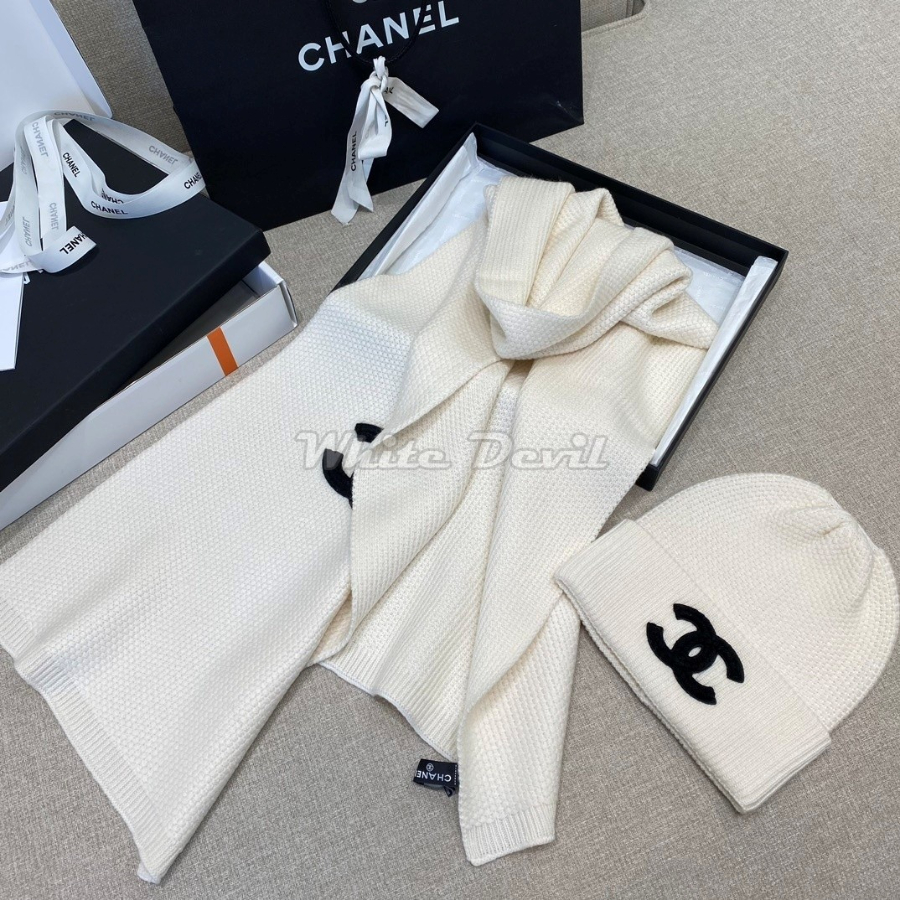 하얀악마 샤넬 머플러 & 모자 (11).jpg