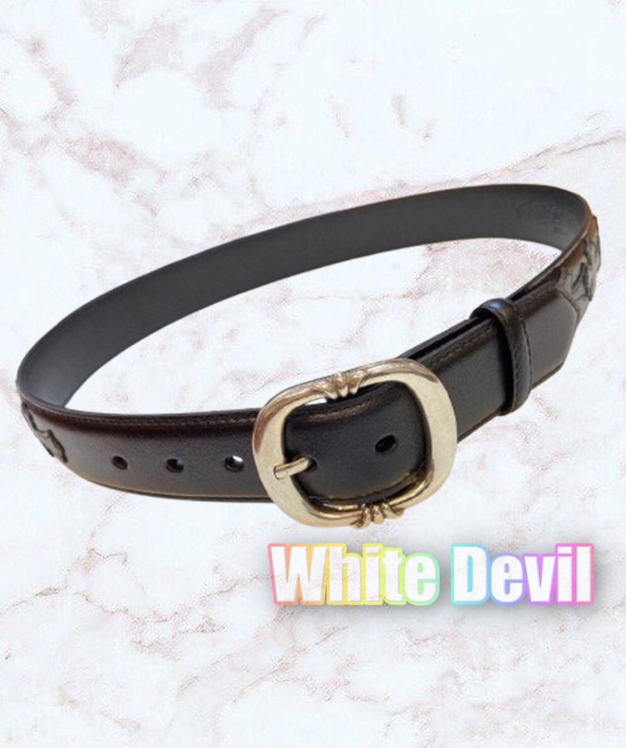 하얀악마 크롬하츠 벨트 (10).JPG