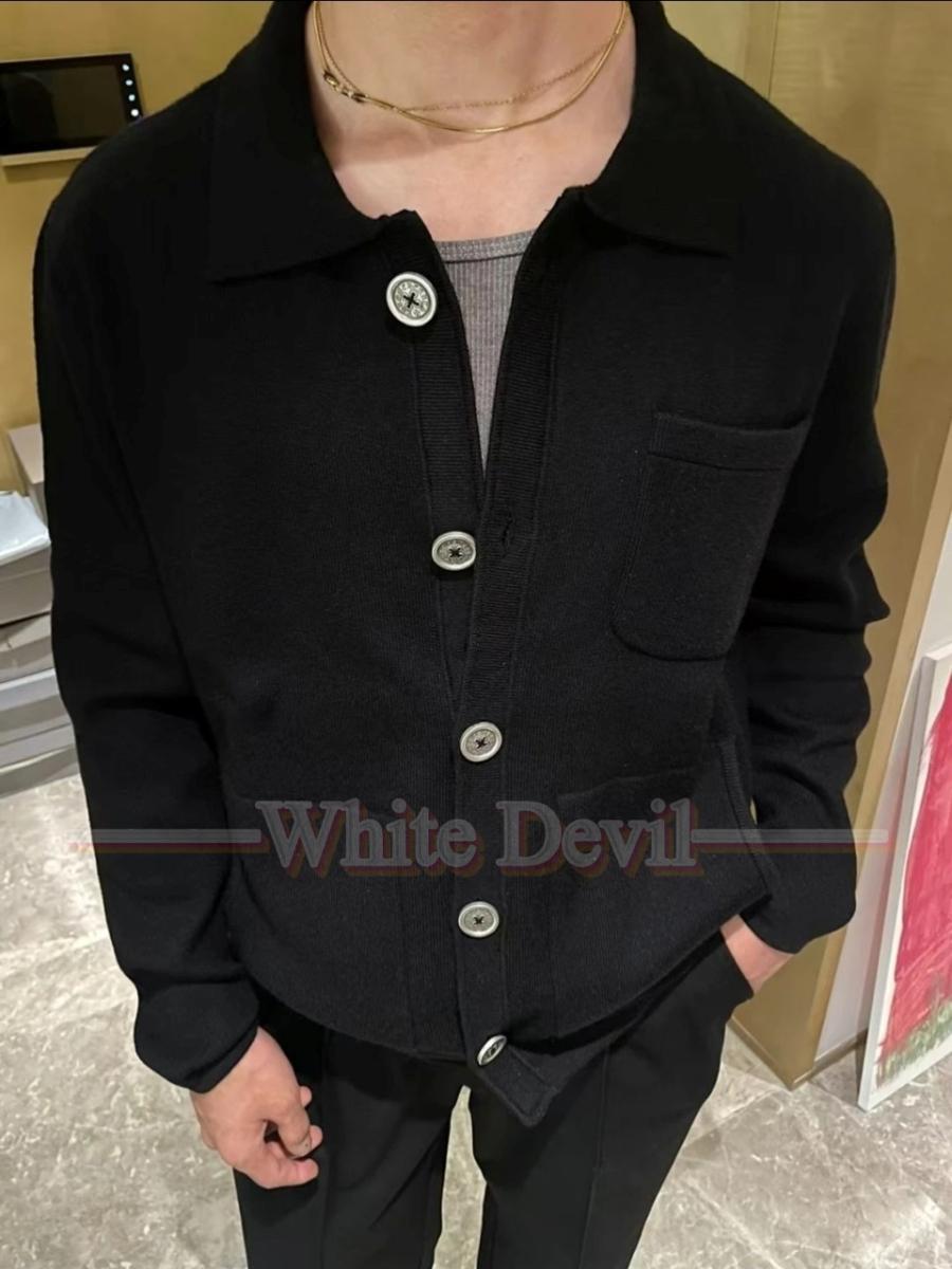 하얀악마 레플리카 크롬하츠 가디건 (1).jpg