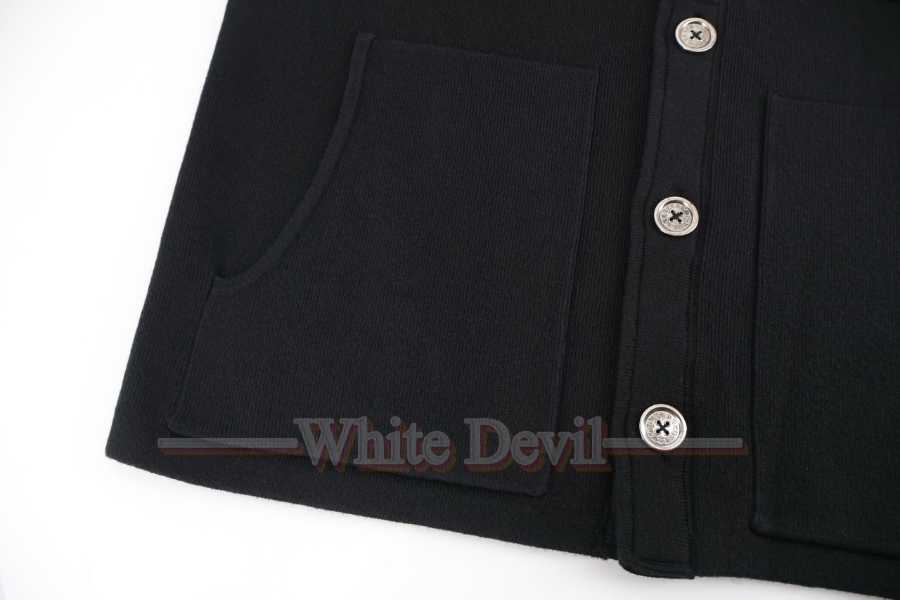 하얀악마 레플리카 크롬하츠 가디건 (6).jpg