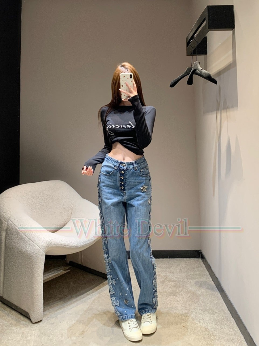 하얀악마 이미테이션 크롬하츠 청바지 (1).jpg