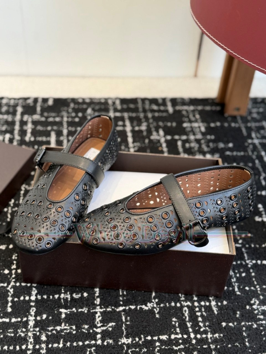 하얀악마 레플리카 알라이아 플랫슈즈 (2).jpg