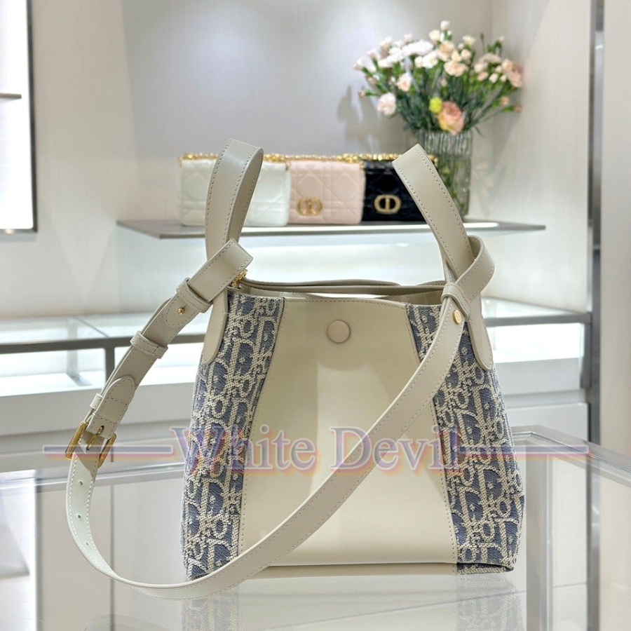 하얀악마 이미테이션 디올 버킷백 (1).jpg