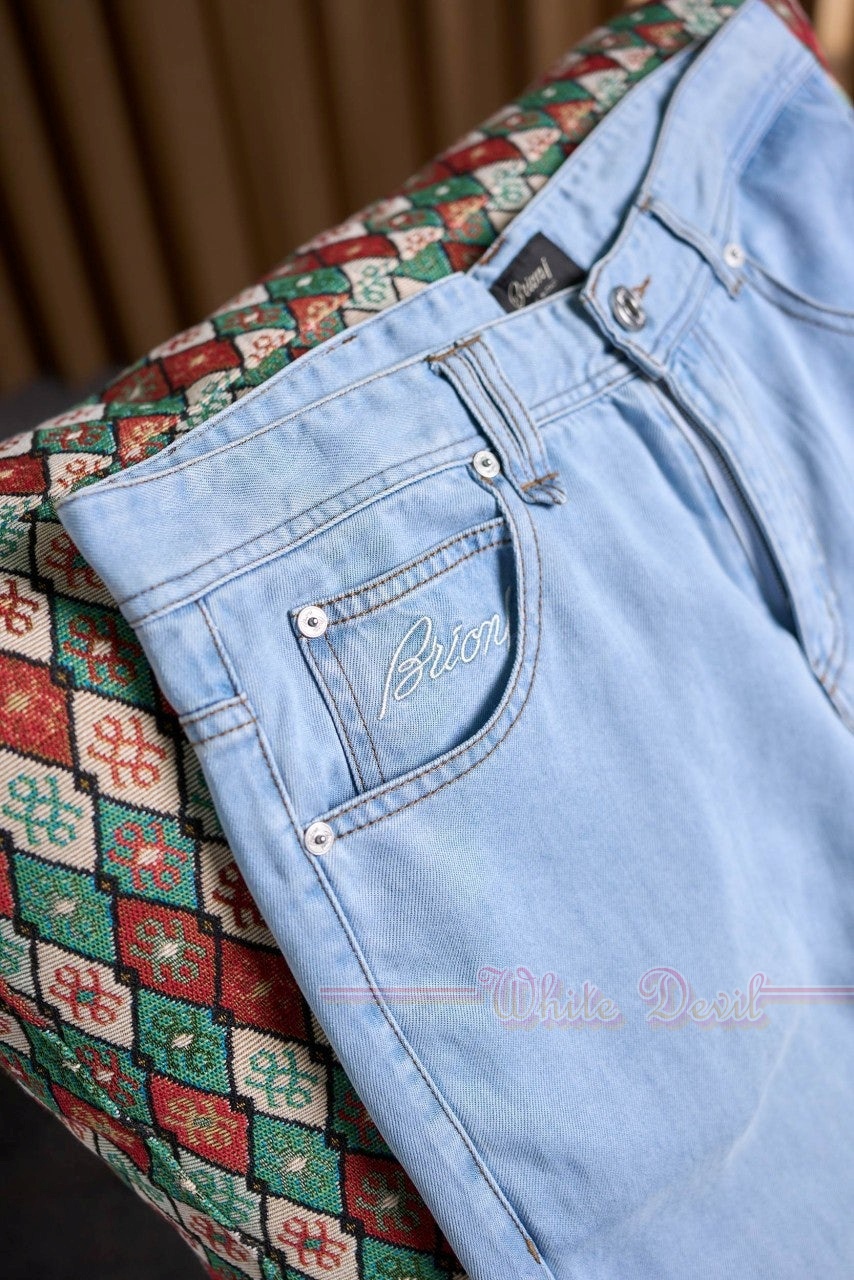 하얀악마 레플리카 브리오니 청바지 (9).jpg