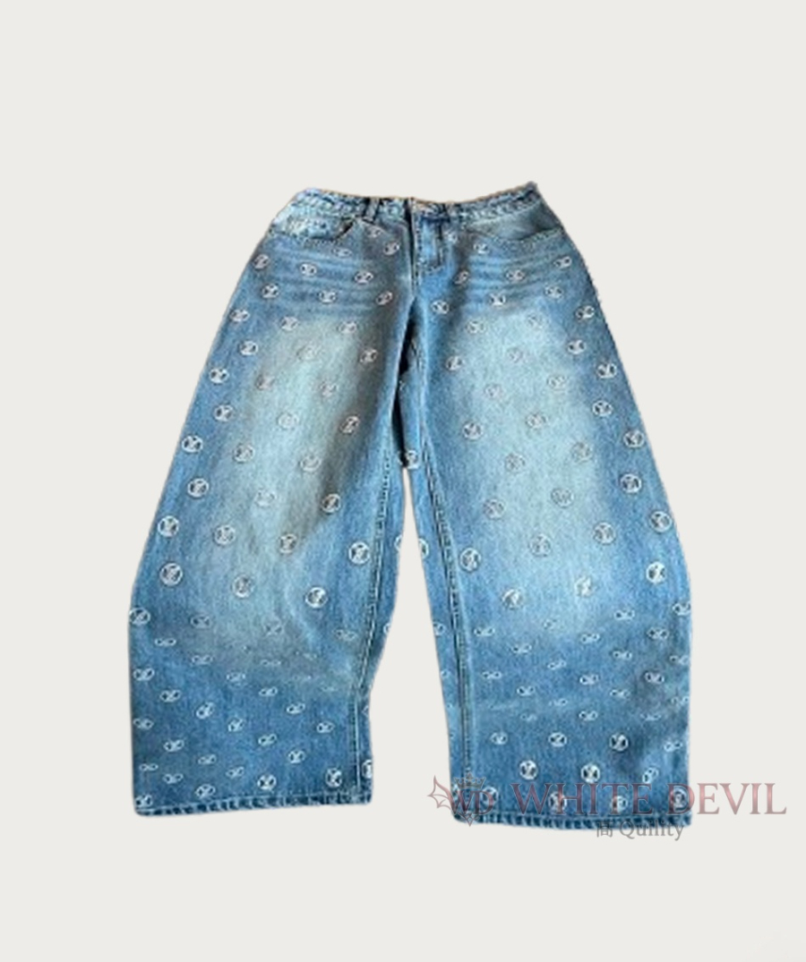 하얀악마 레플리카 루이 청바지 (21).JPG