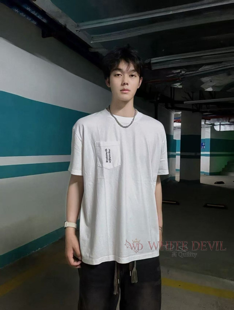 하얀악마 레플리카 크롬하츠 반팔 (1).jpg